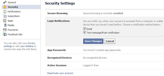 How to Know if Someone Else Logged In to Your Facebook Account