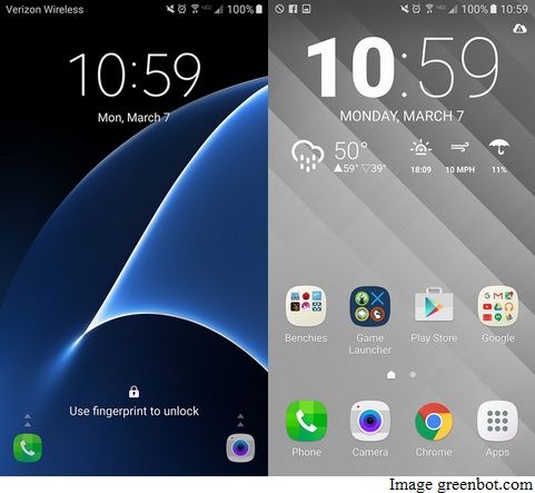 Multiple Images for Galaxy S7 Lock Screen