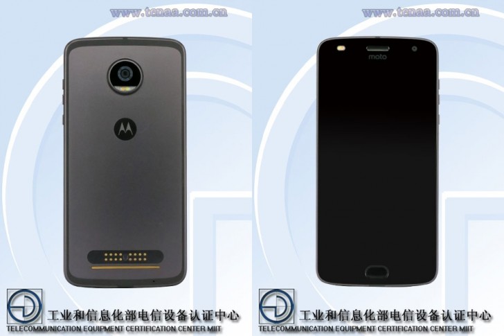 Moto Z2 Play Spotted on TENAA in Lunar Gray Color