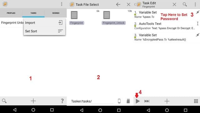 Task App Settings Task App Settings