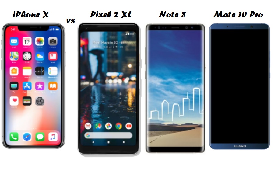iPhone X Over Note 8, Pixel 2 XL or the Mate 10 Pro