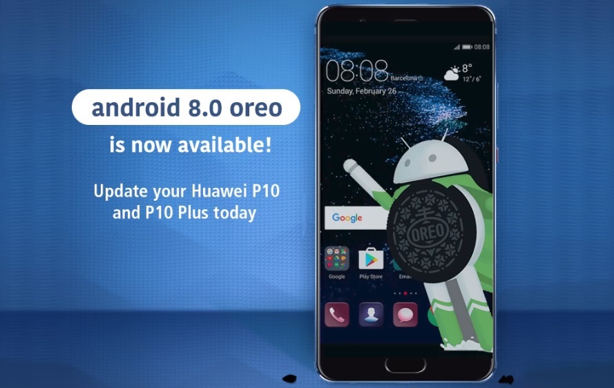 Oreo 8.0 Update for Huawei P10 and P10 Plus