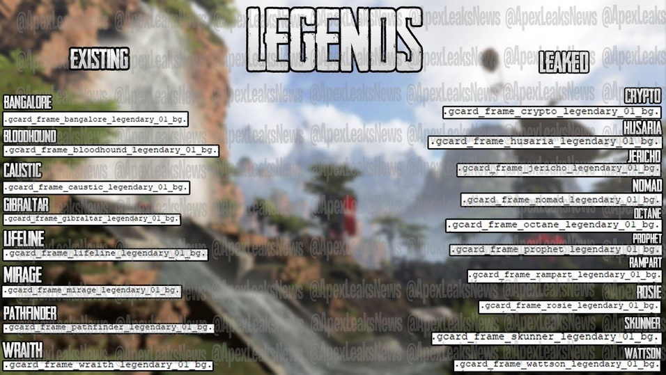 Apex Legends Leak Apex Legends Leak