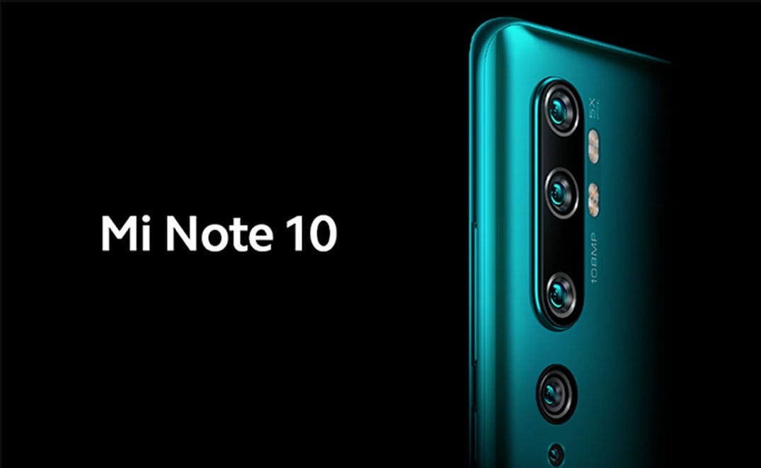 mi note 10 launch