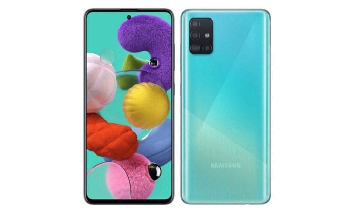 galaxy a51 one ui 3 update