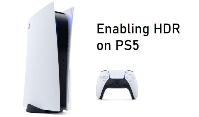 Enable PS5 HDR