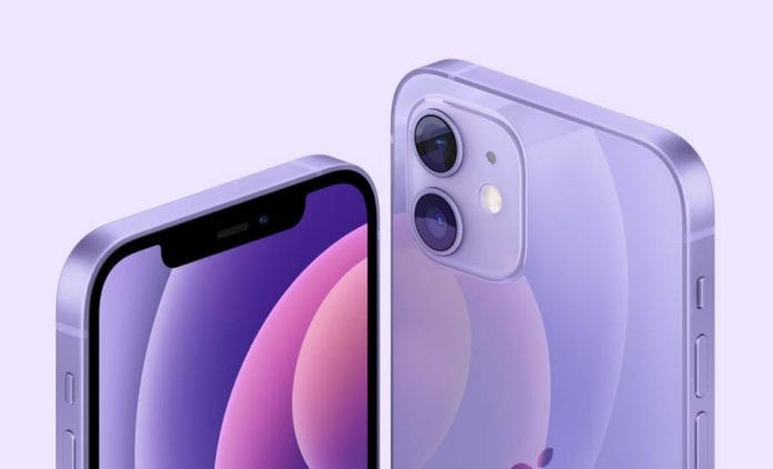 iPhone 12 Purple