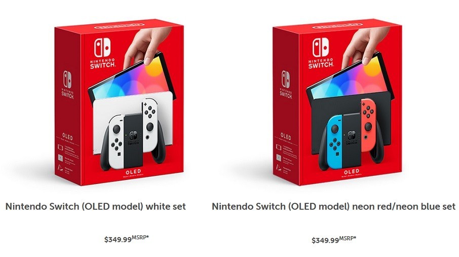 Nintendo Switch OLED Models