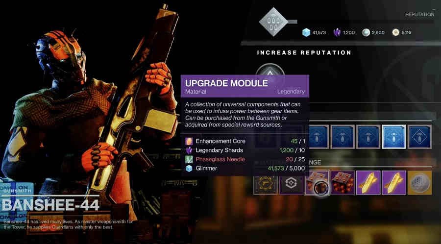 Destiny 2 Upgrade Module: Here is How to Get or Obtain Upgrade Modules
