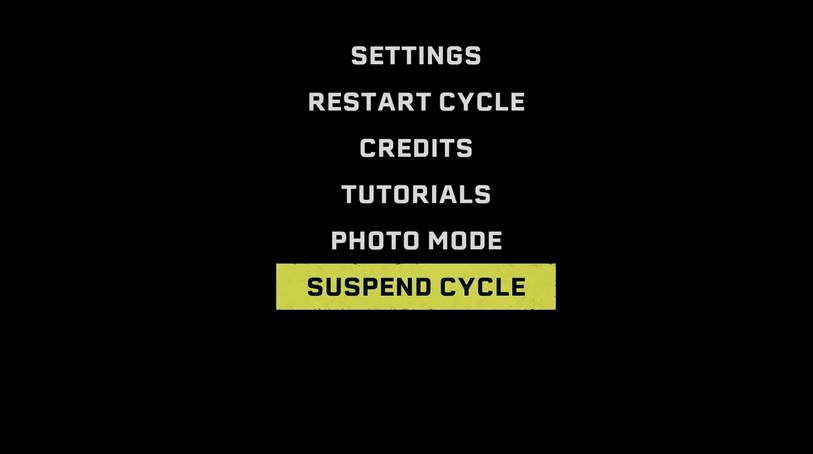 Suspend Cycle