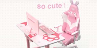 Pink Gaming Chair GC-04