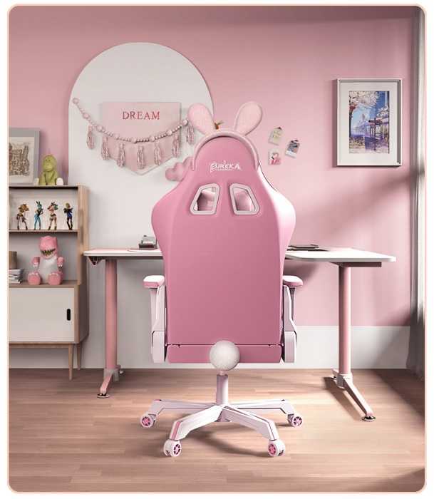 pink rabit gaming chair