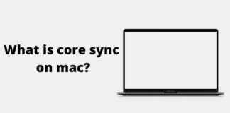 Core Sync on Mac