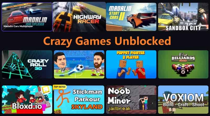 Play Crazy Games Free Online At Unblocked Games