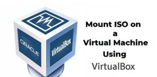 Mount ISO on a Virtual Machine