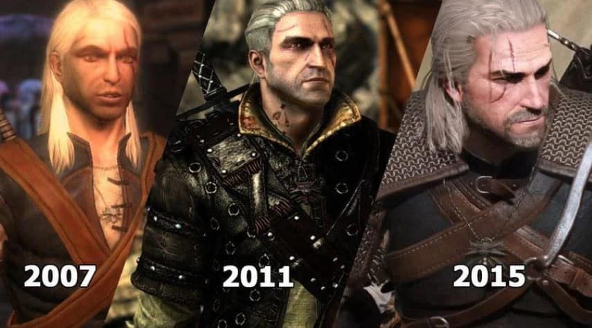The Witcher 3 character design