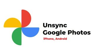 Unsync Google Photos on iPhone, Android