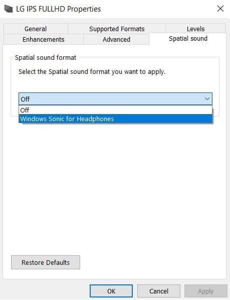 Spatial Sound