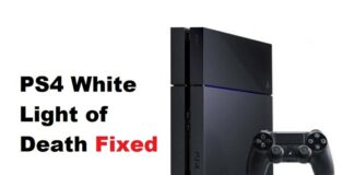 PS4 White Light of Death