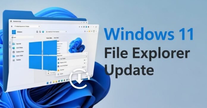 Windows 11 File Explorer Update in Build 26220.7523