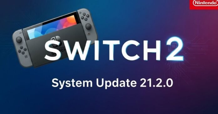 Nintendo Releases System Update 21.2.0
